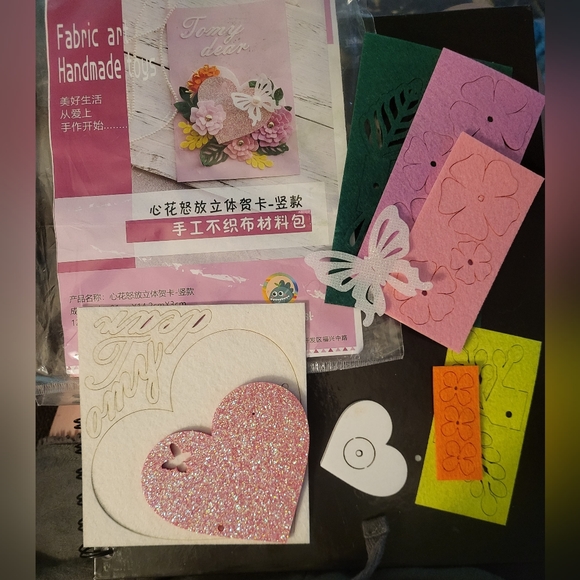 Mother's Day Do It Yourself Card, by Budding Beast. Kit Includes All You Need. - Picture 8 of 11